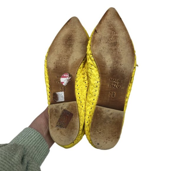 PIRANHA ITALIA Woven Pointed Flats (Size 6.5) - Picture 4 of 4